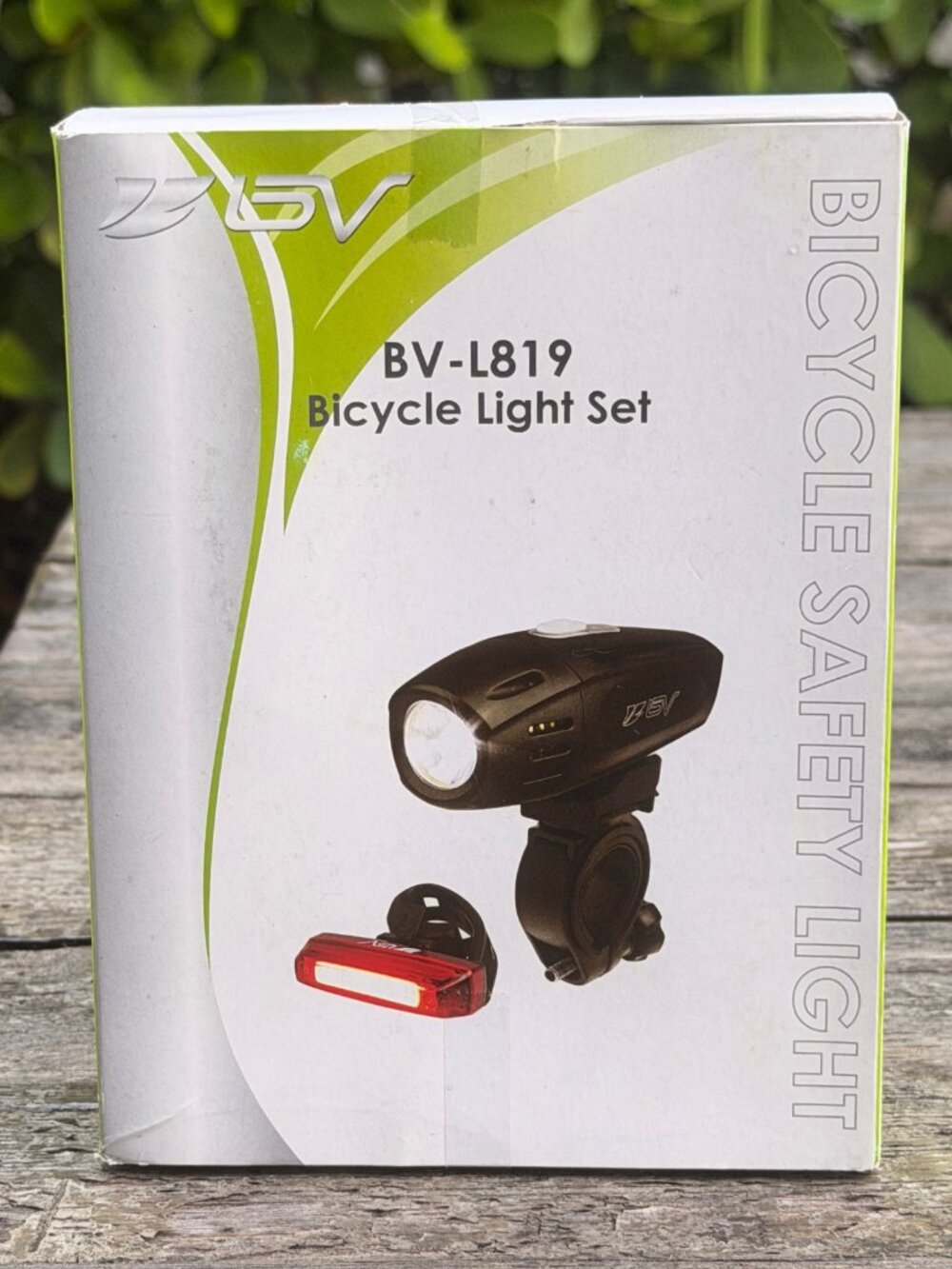 BV Bicycle Light Set BV-L801 Bicycle Safety Light Set Head Light Tail light